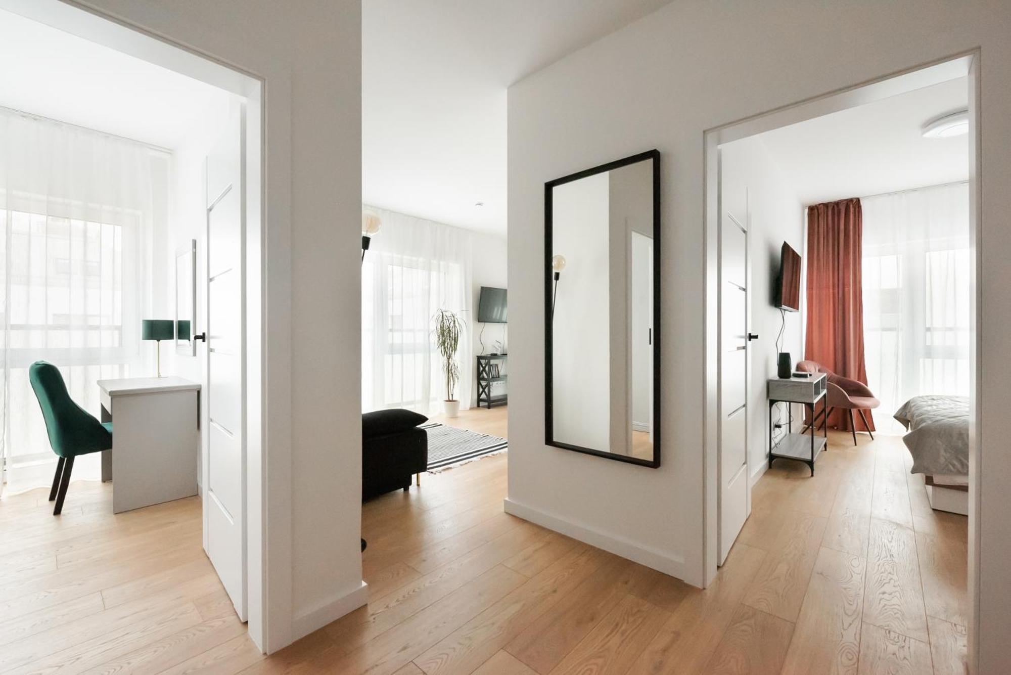 Brzeziny Deluxe Apartment Warsawa Bagian luar foto